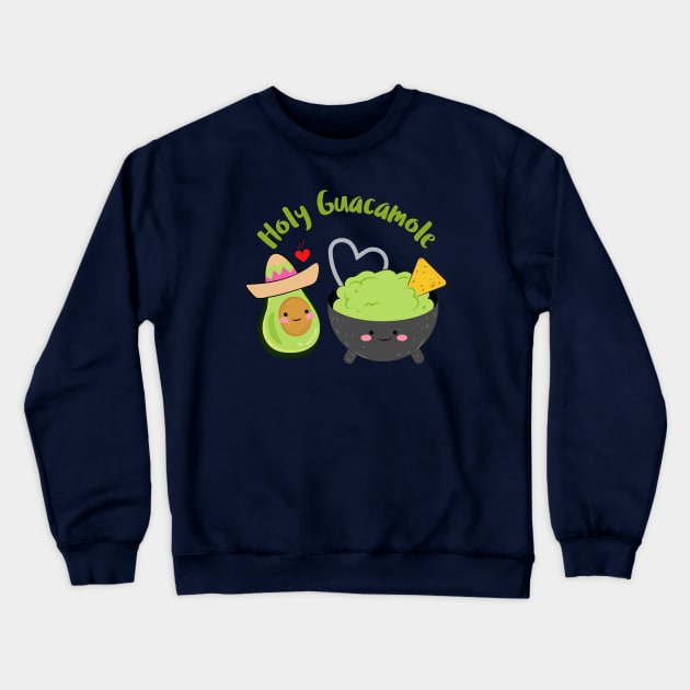 Holy Guacamole Crewneck Sweatshirt by Feminist Foodie